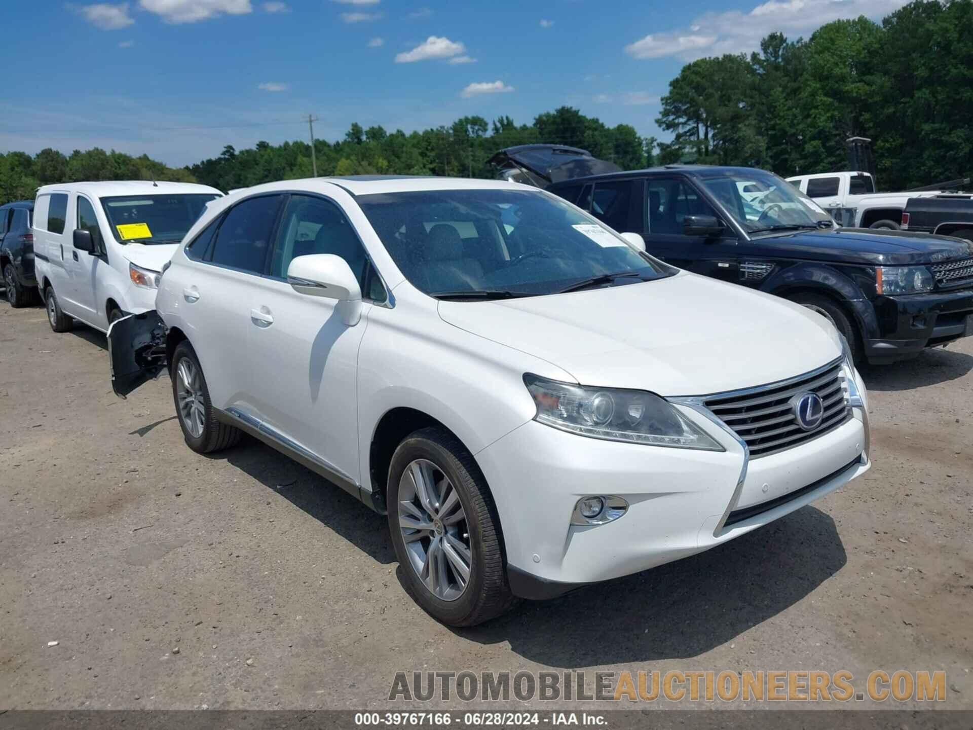 2T2ZB1BA7FC001394 LEXUS RX 450H 2015