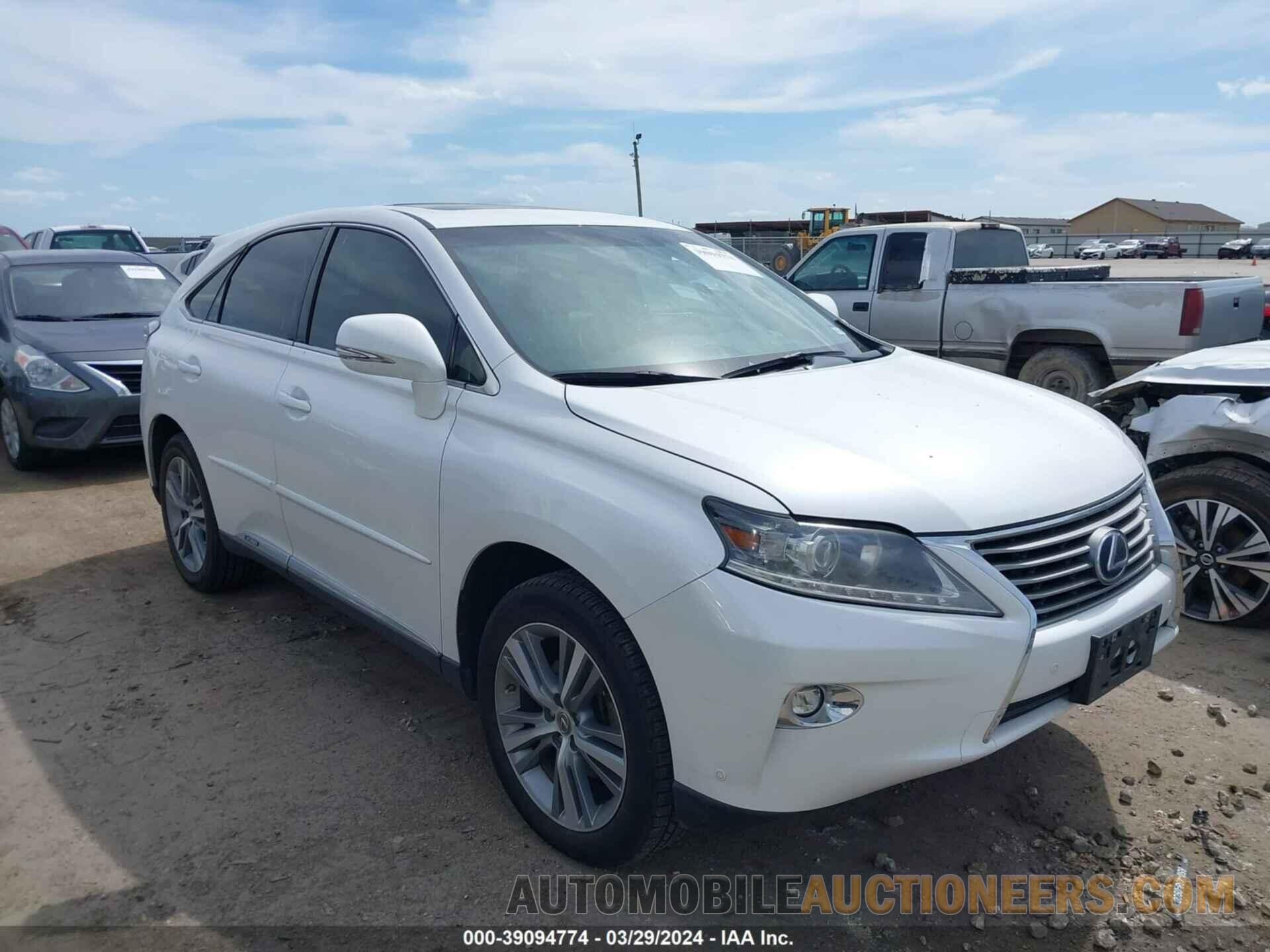 2T2ZB1BA7FC003789 LEXUS RX 450H 2015