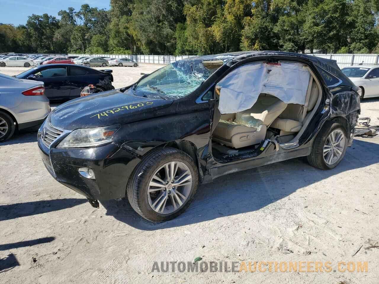 2T2ZB1BA8FC002473 LEXUS RX450 2015