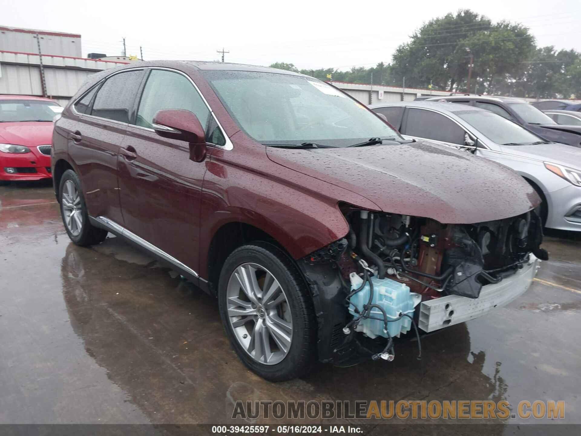 2T2ZB1BA8FC002487 LEXUS RX 450H 2015