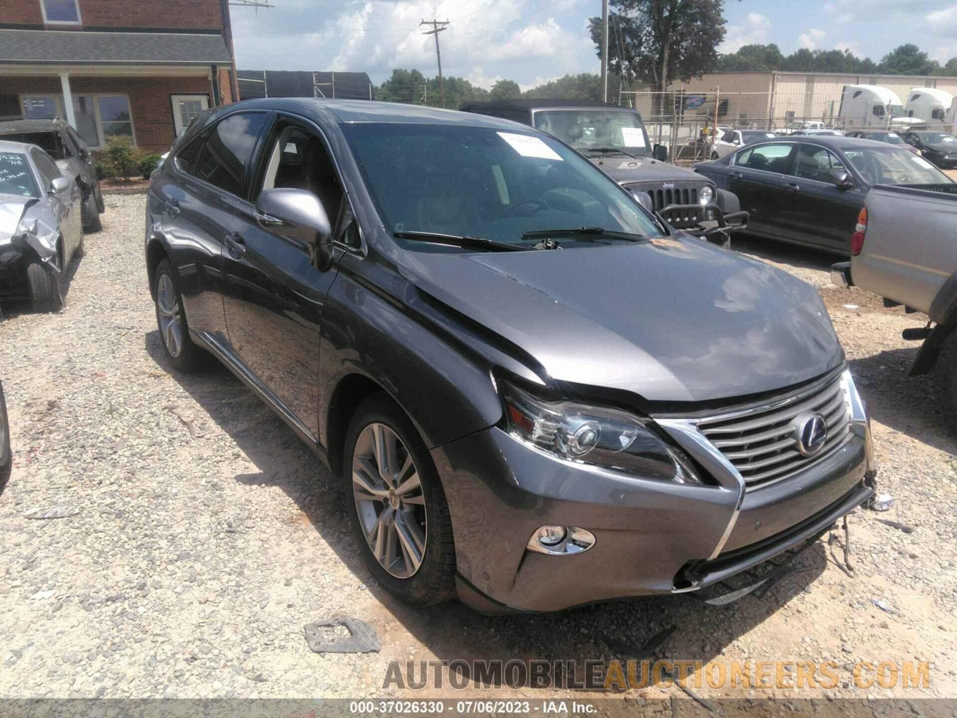 2T2ZB1BA8FC003204 LEXUS RX 450H 2015