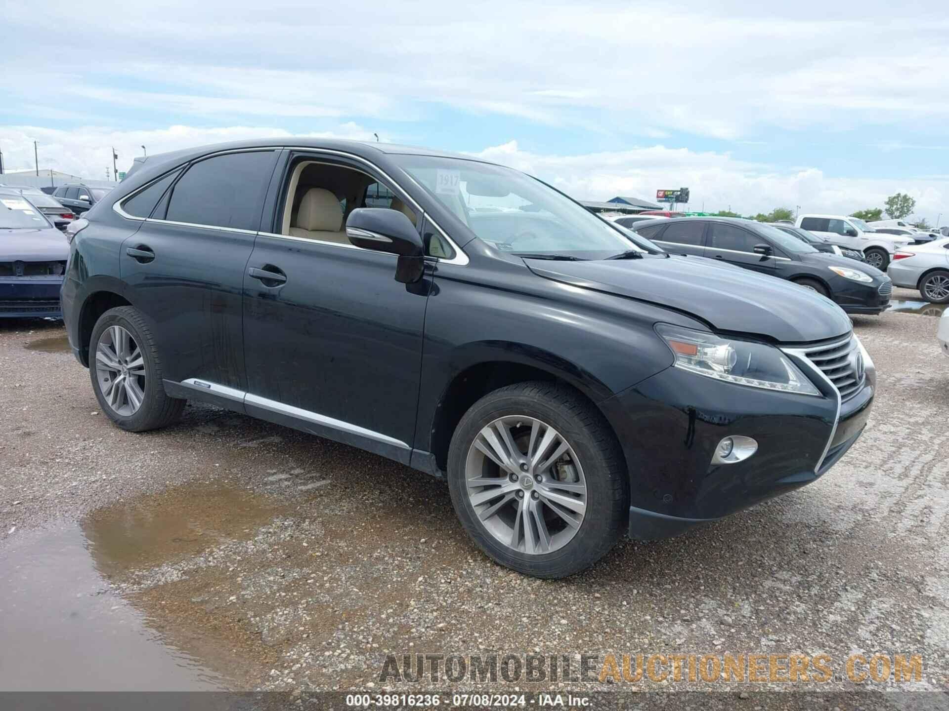 2T2ZB1BA8FC003929 LEXUS RX 450H 2015