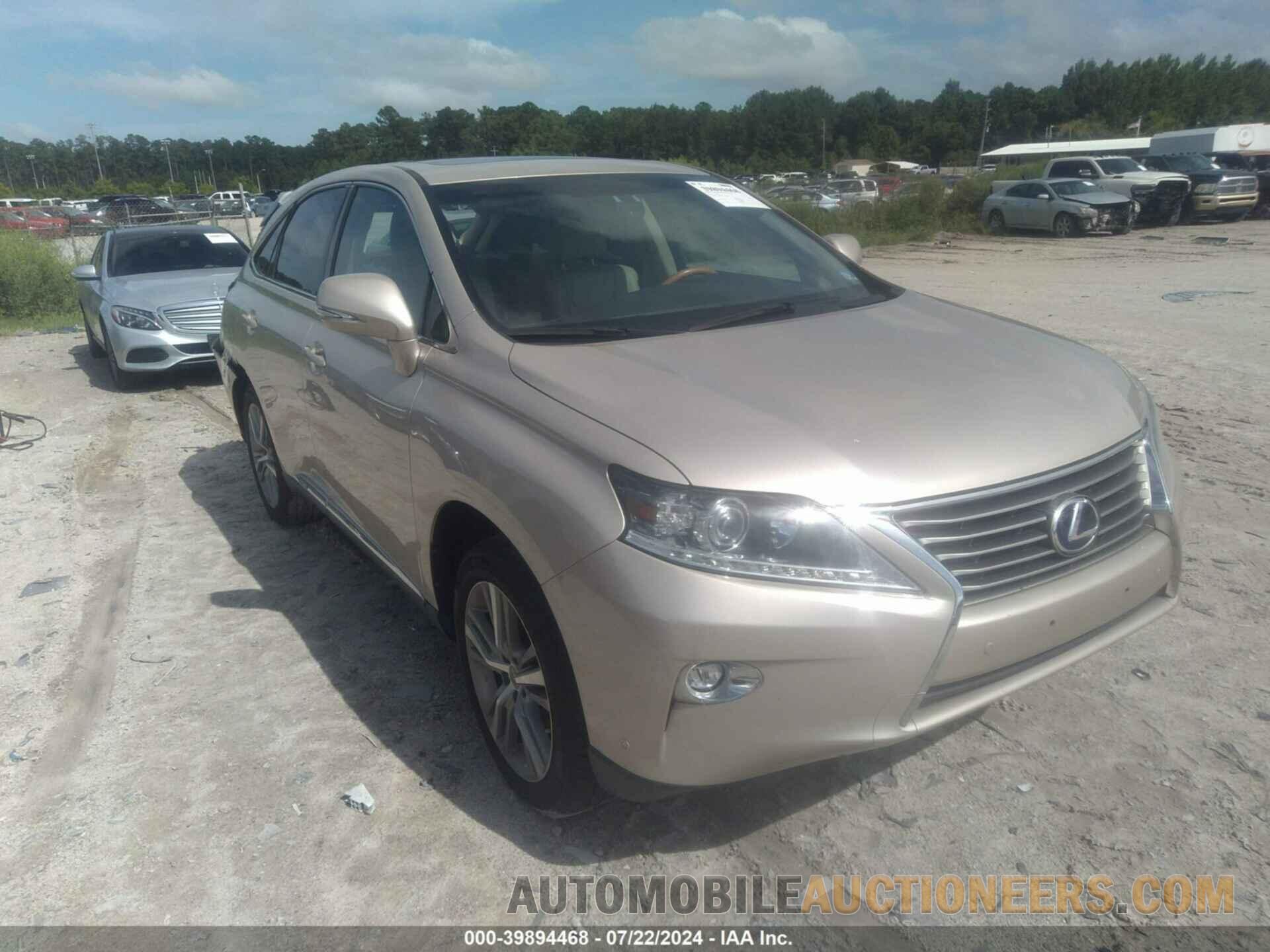 2T2ZB1BAXFC001034 LEXUS RX 450H 2015