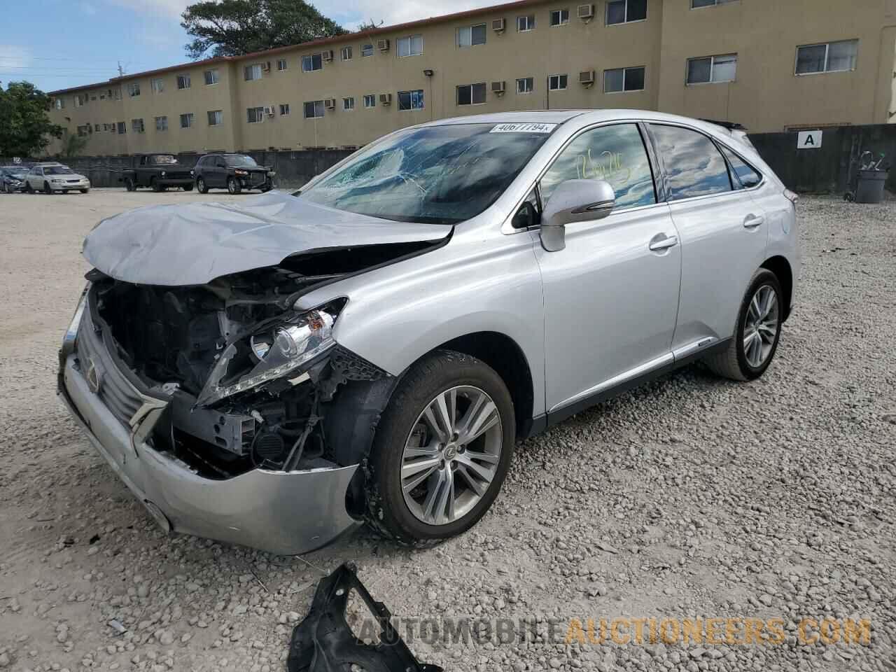 2T2ZB1BAXFC001812 LEXUS RX450 2015