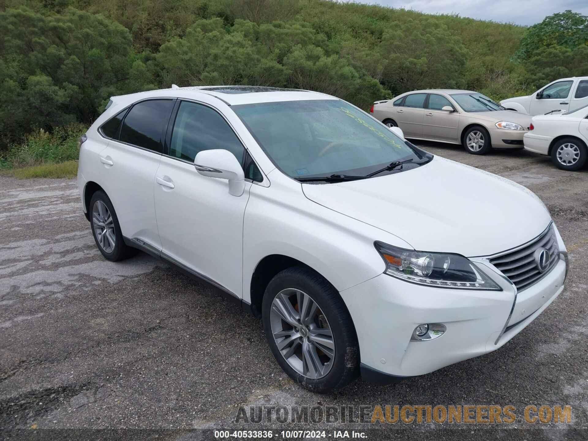 2T2ZB1BAXFC003723 LEXUS RX 2015