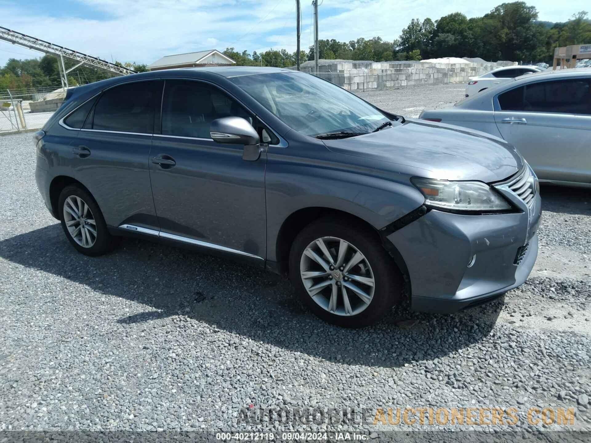 2T2ZB1BAXFC003737 LEXUS RX 450H 2015