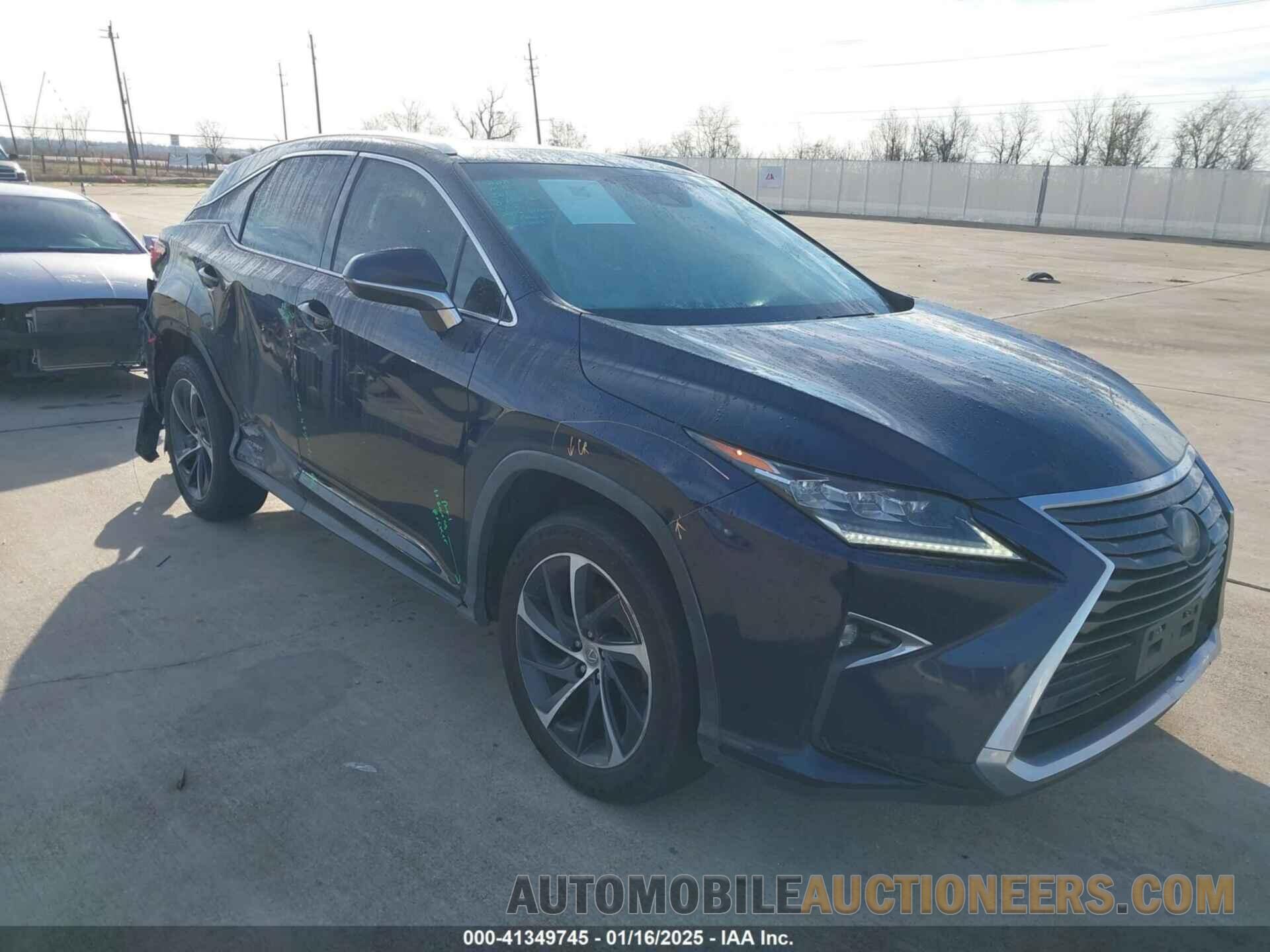 2T2ZFMCA2GC001163 LEXUS RX 2016