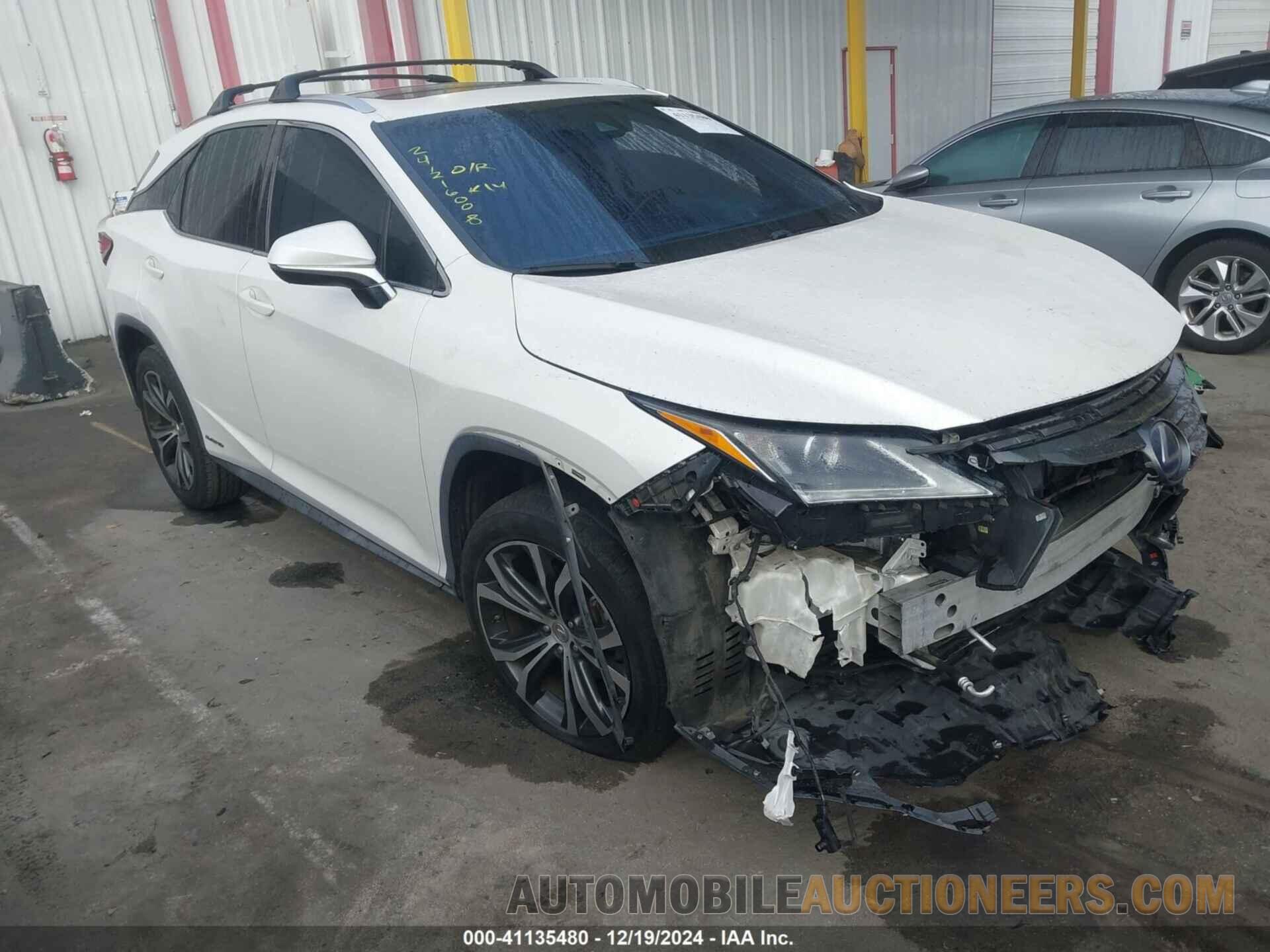 2T2ZFMCA6GC001571 LEXUS RX 2016