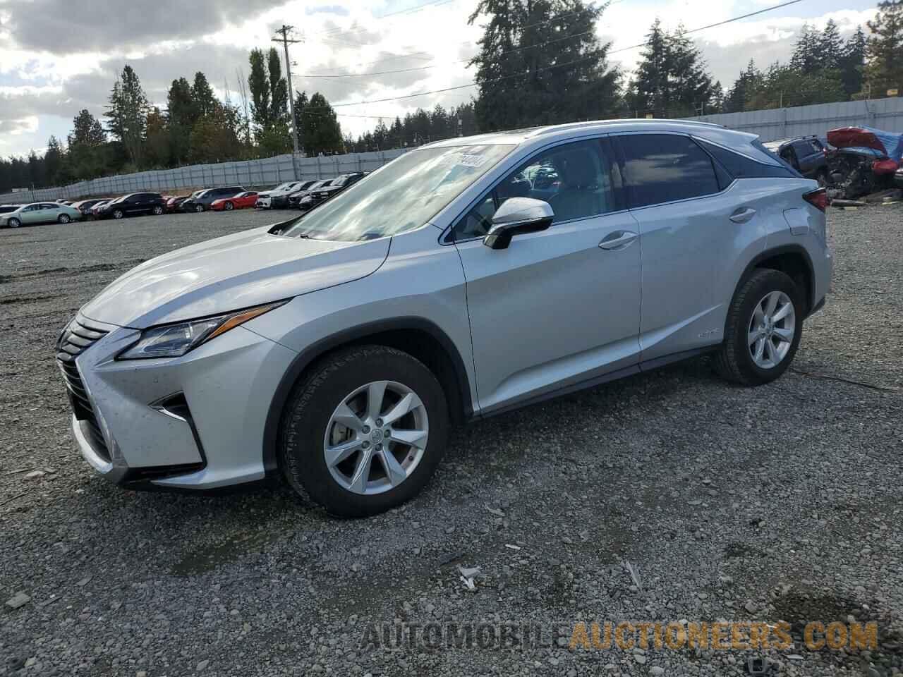 2T2ZFMCA9GC001290 LEXUS RX450 2016