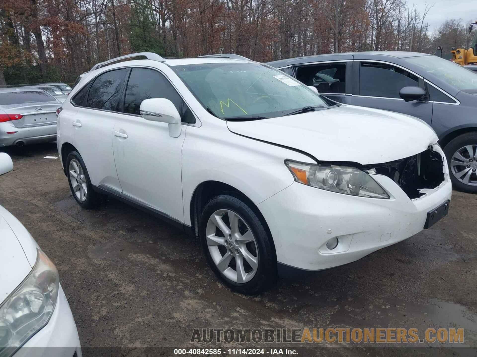 2T2ZK1BA0BC048423 LEXUS RX 350 2011