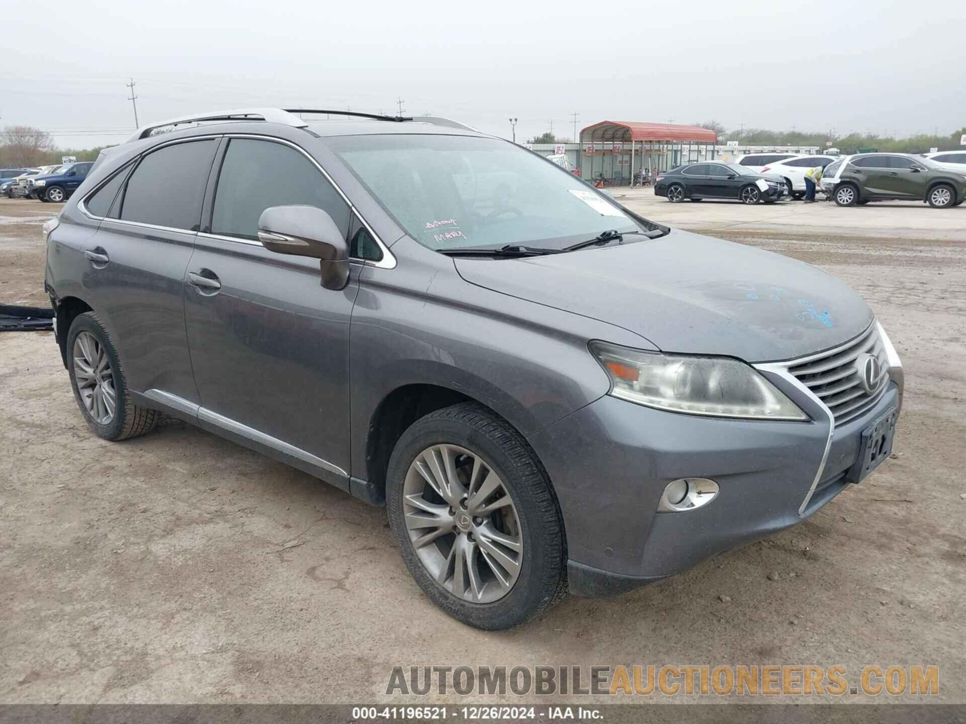 2T2ZK1BA0DC104394 LEXUS RX 350 2013