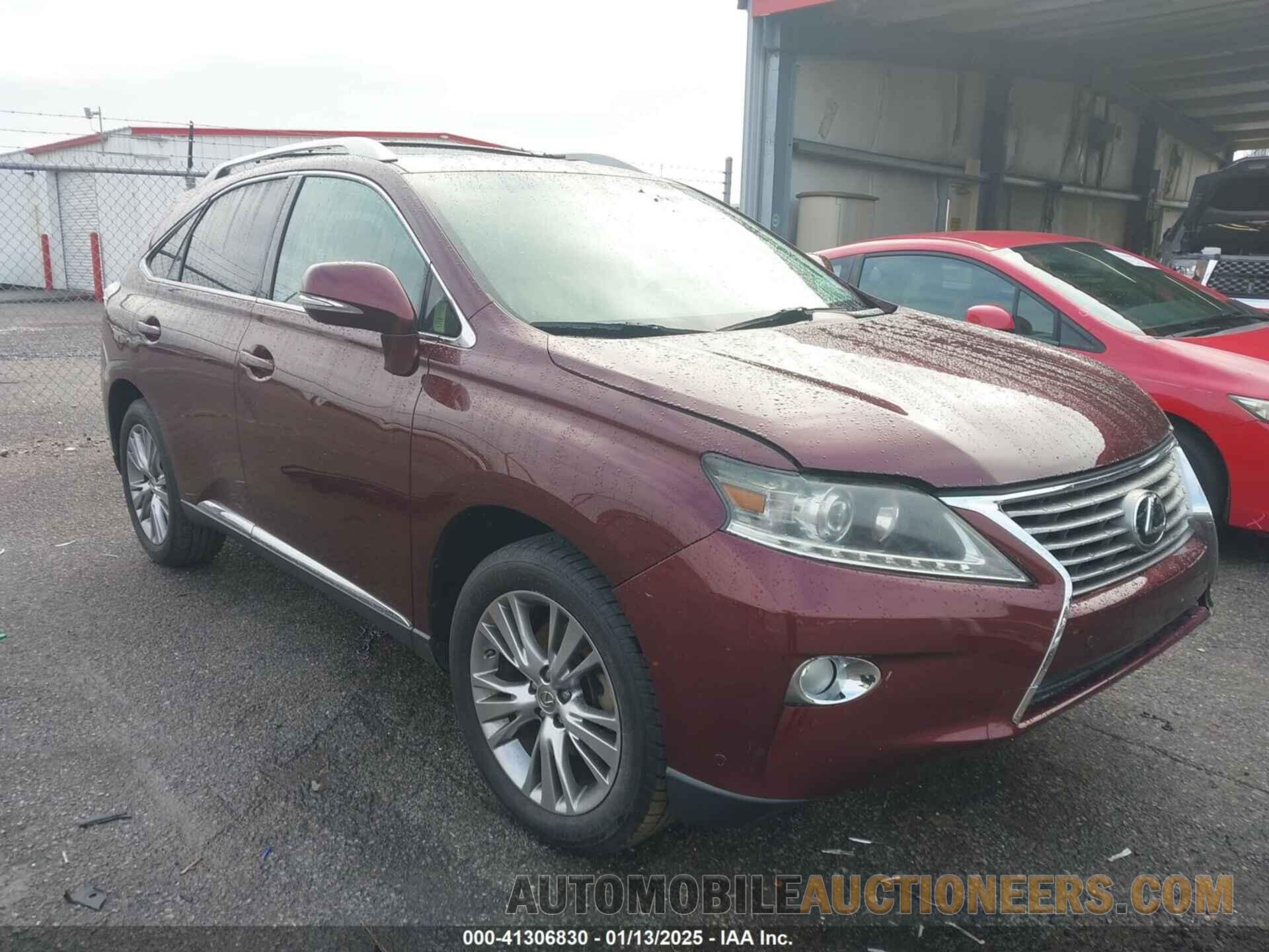 2T2ZK1BA0DC131191 LEXUS RX 350 2013