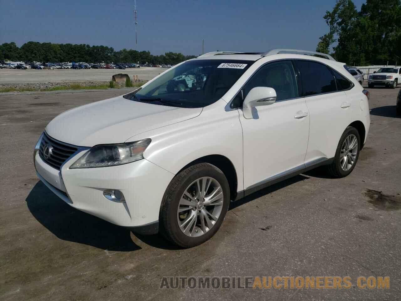 2T2ZK1BA0EC147053 LEXUS RX350 2014