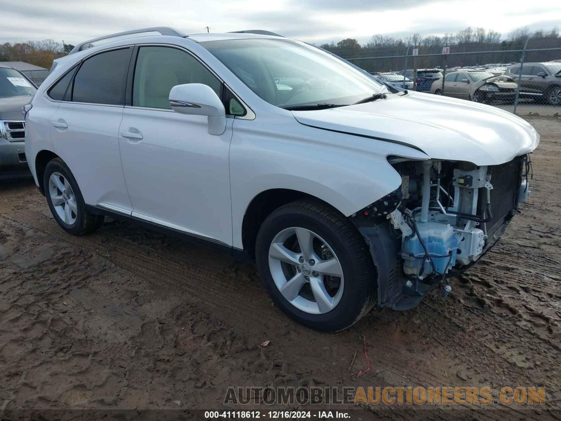 2T2ZK1BA0FC158779 LEXUS RX 350 2015