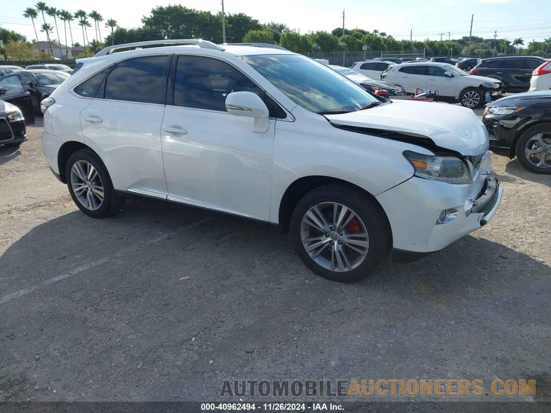 2T2ZK1BA0FC167806 LEXUS RX 2015