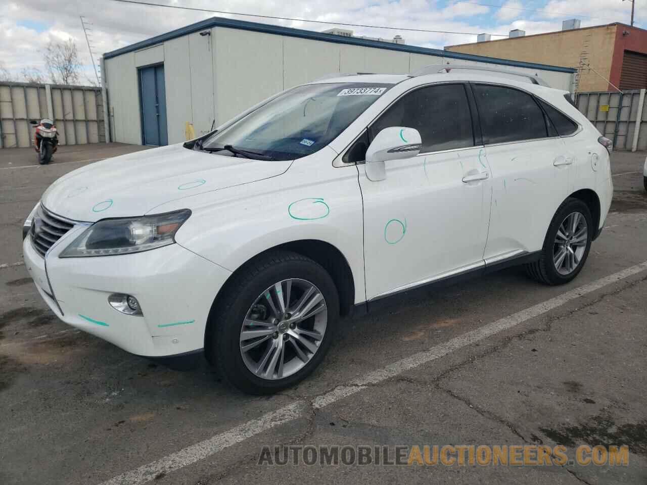 2T2ZK1BA0FC168423 LEXUS RX350 2015