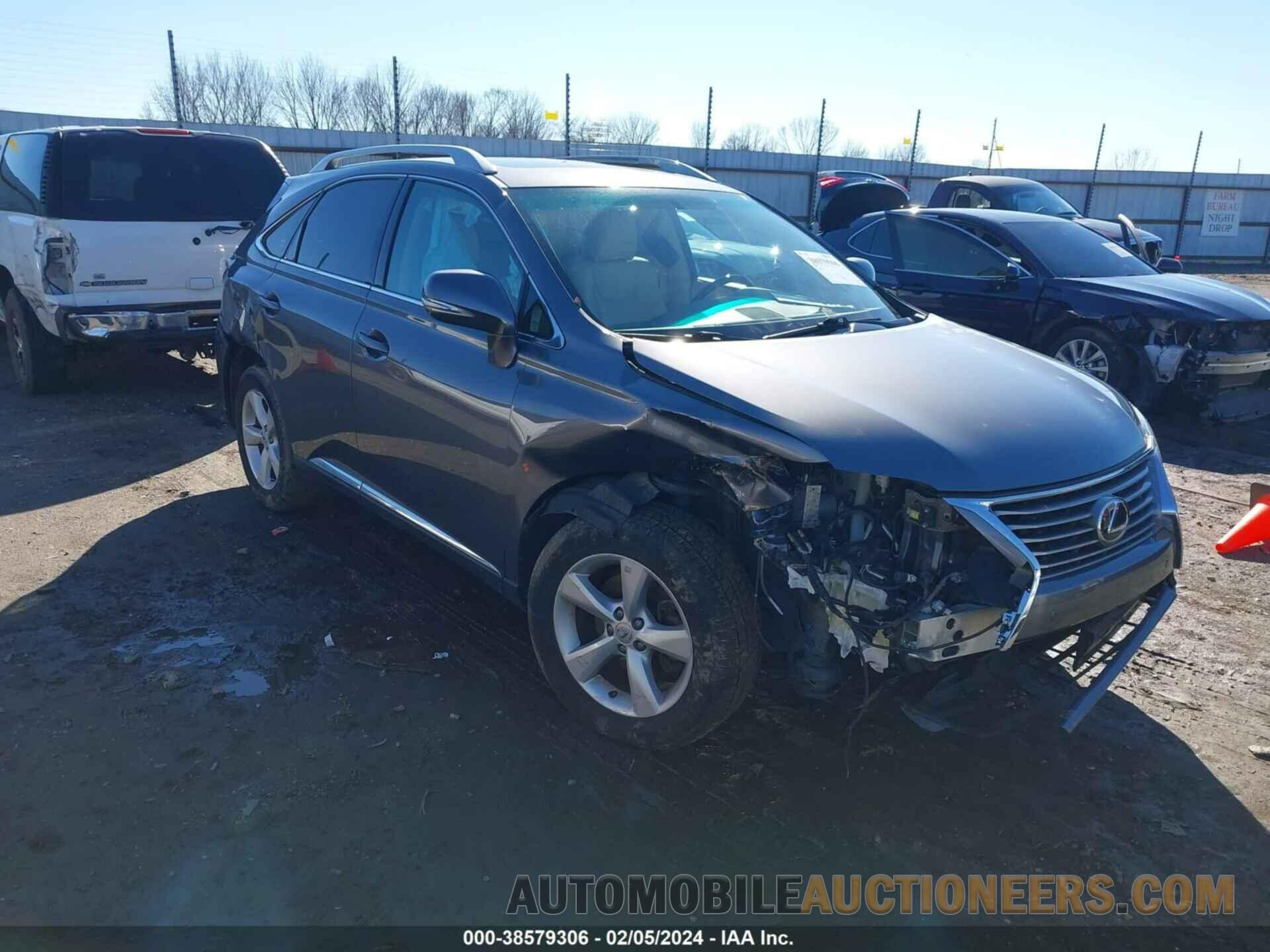 2T2ZK1BA0FC169037 LEXUS RX 350 2015