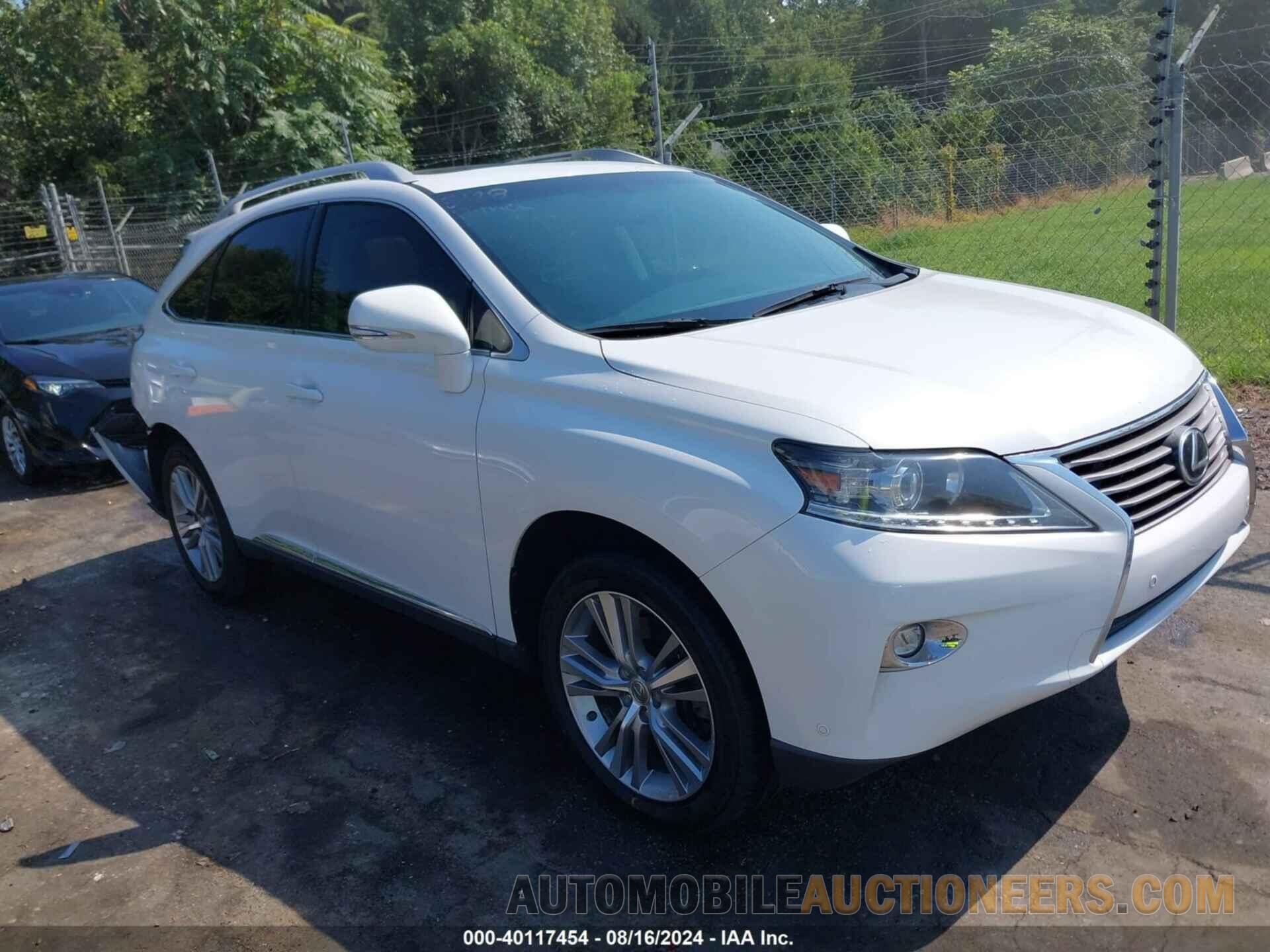 2T2ZK1BA0FC169698 LEXUS RX 350 2015