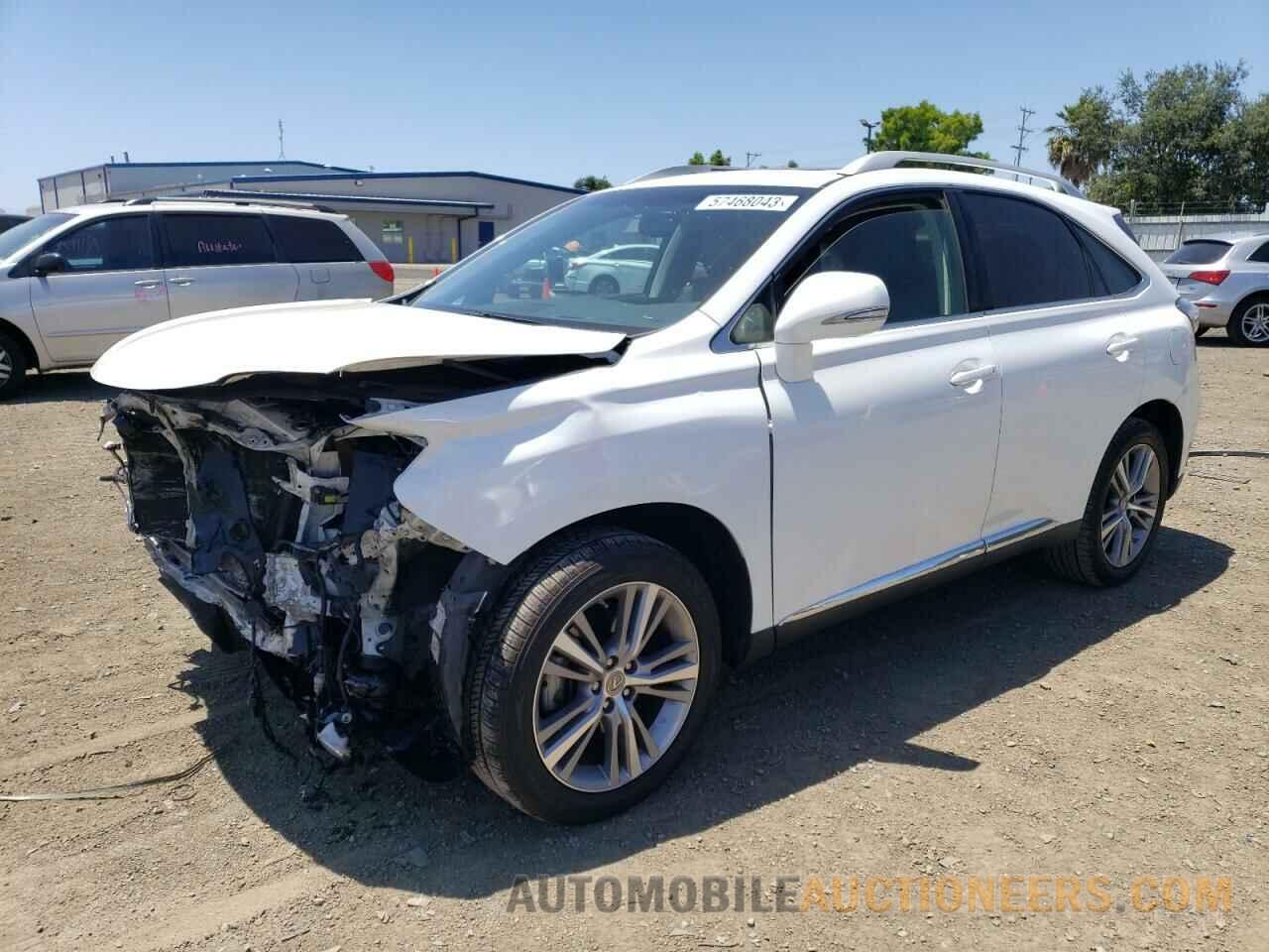 2T2ZK1BA0FC176666 LEXUS RX350 2015