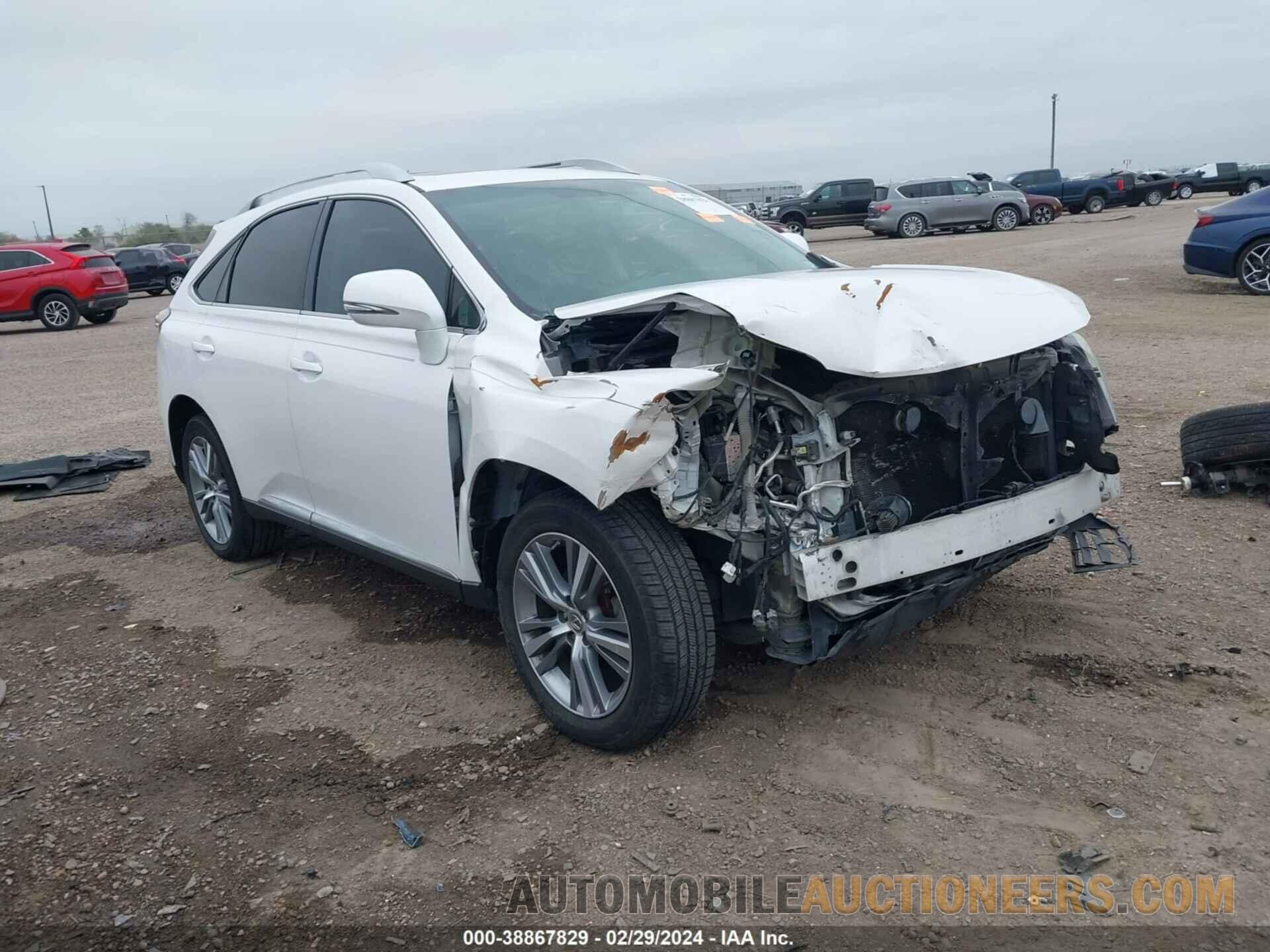 2T2ZK1BA0FC178370 LEXUS RX 350 2015