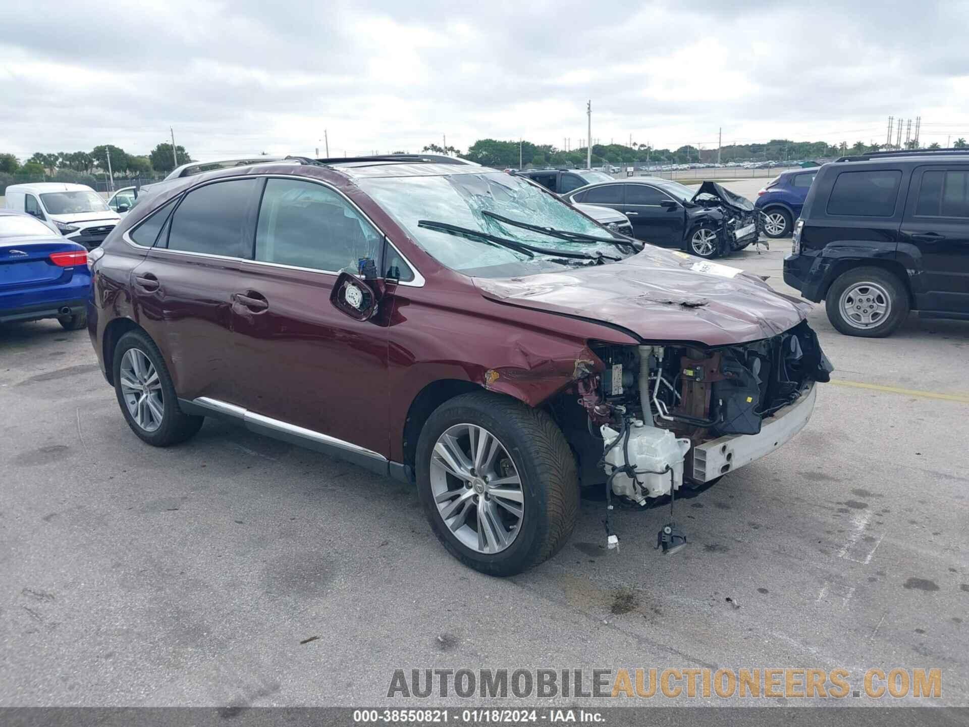 2T2ZK1BA0FC195606 LEXUS RX 2015