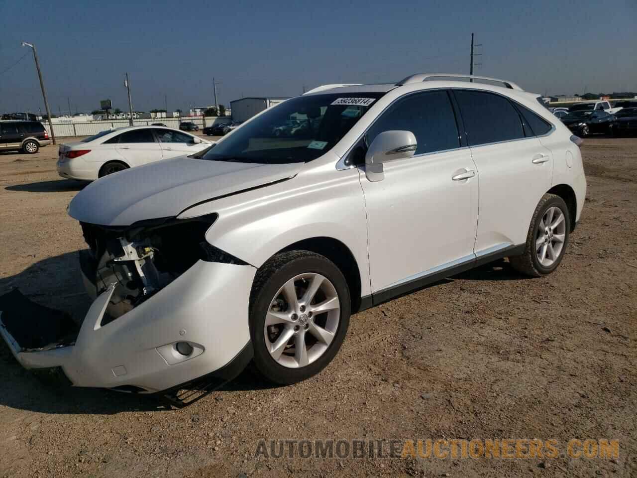 2T2ZK1BA1BC047619 LEXUS RX350 2011