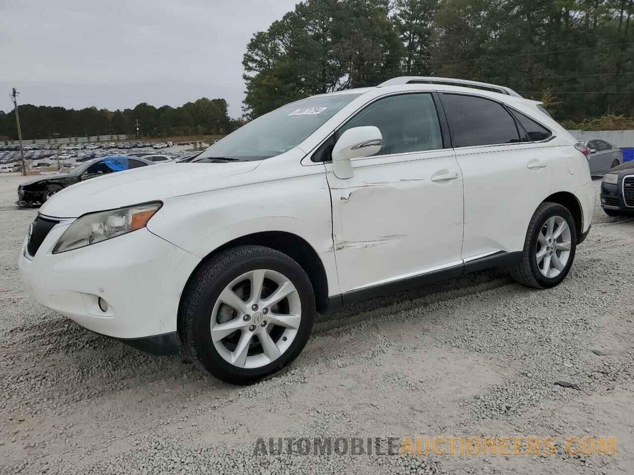 2T2ZK1BA1CC074563 LEXUS RX350 2012