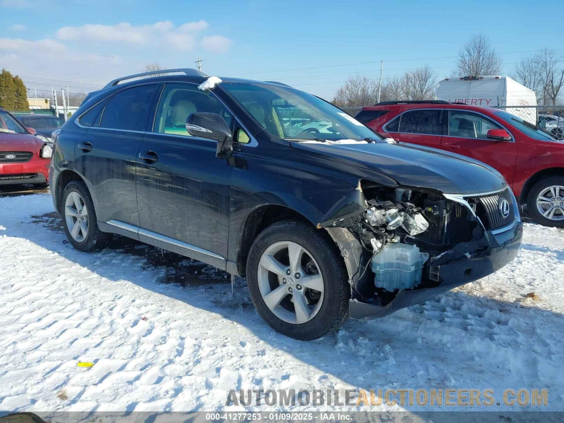 2T2ZK1BA1CC083957 LEXUS RX 350 2012