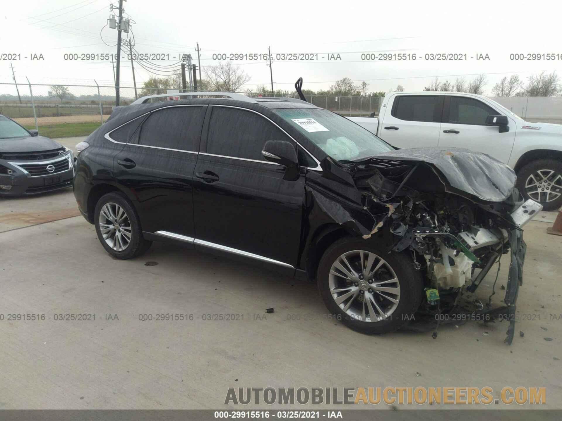 2T2ZK1BA1DC094426 LEXUS RX 350 2013