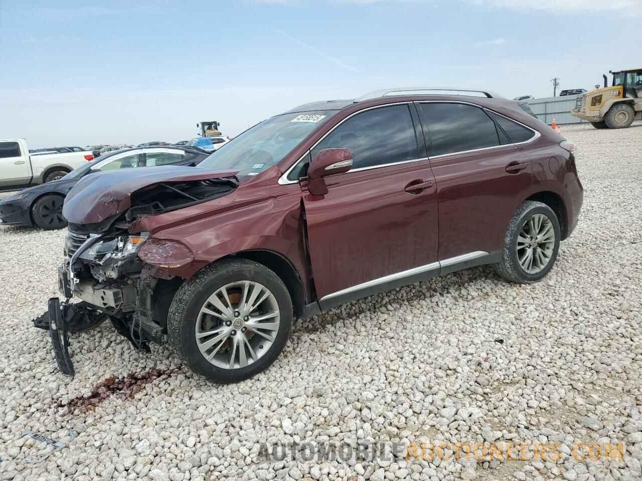 2T2ZK1BA1EC138460 LEXUS RX350 2014