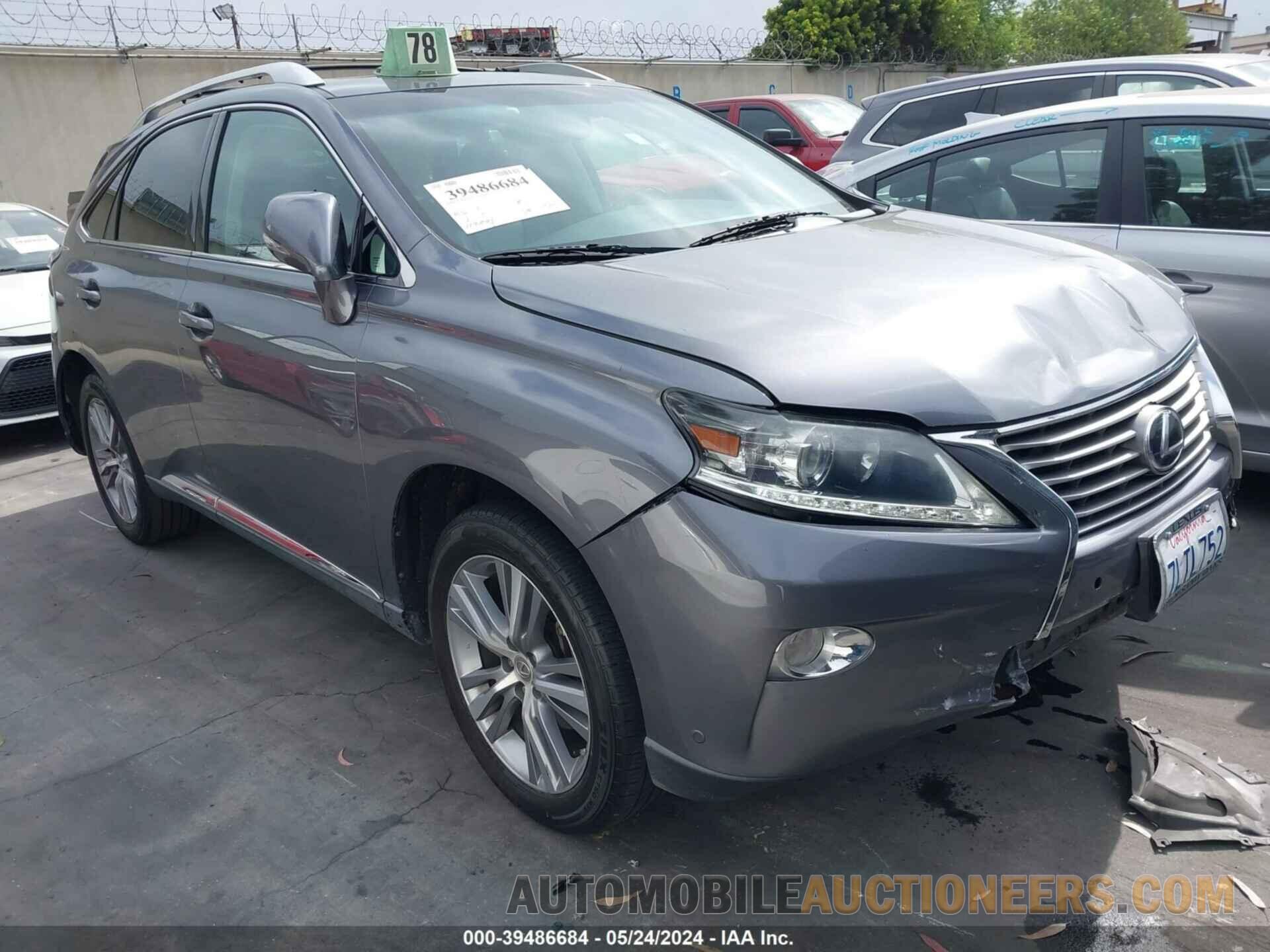 2T2ZK1BA1FC192357 LEXUS RX 2015