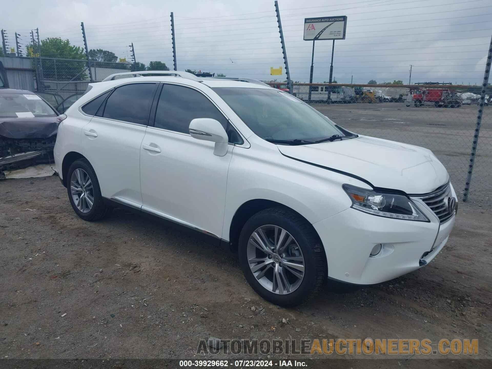 2T2ZK1BA1FC194934 LEXUS RX 350 2015