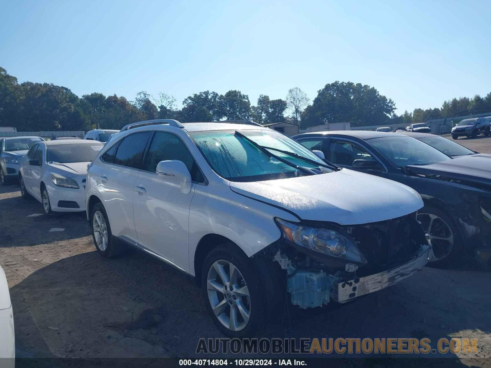 2T2ZK1BA2BC044017 LEXUS RX 350 2011