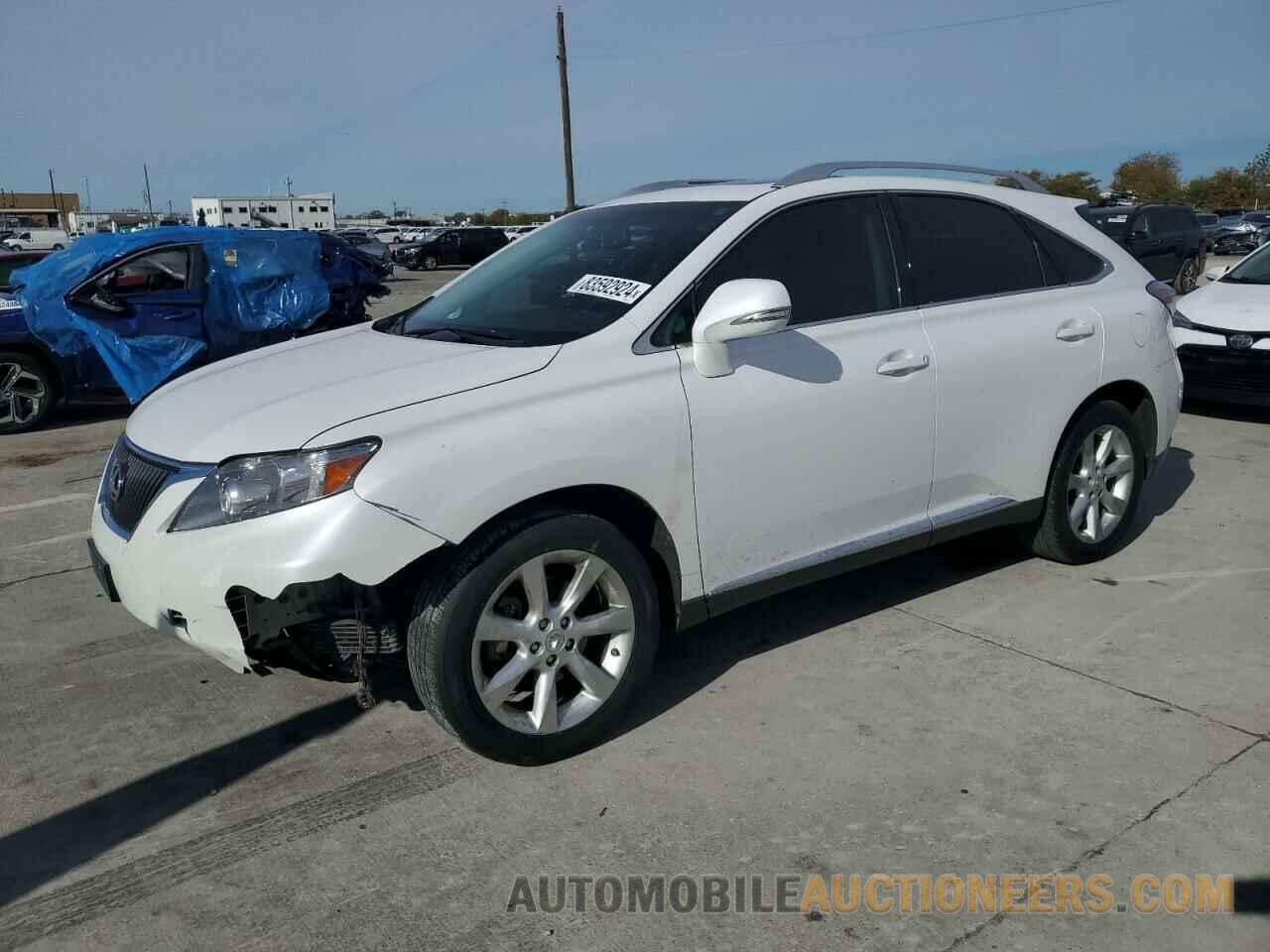 2T2ZK1BA2BC054711 LEXUS RX350 2011