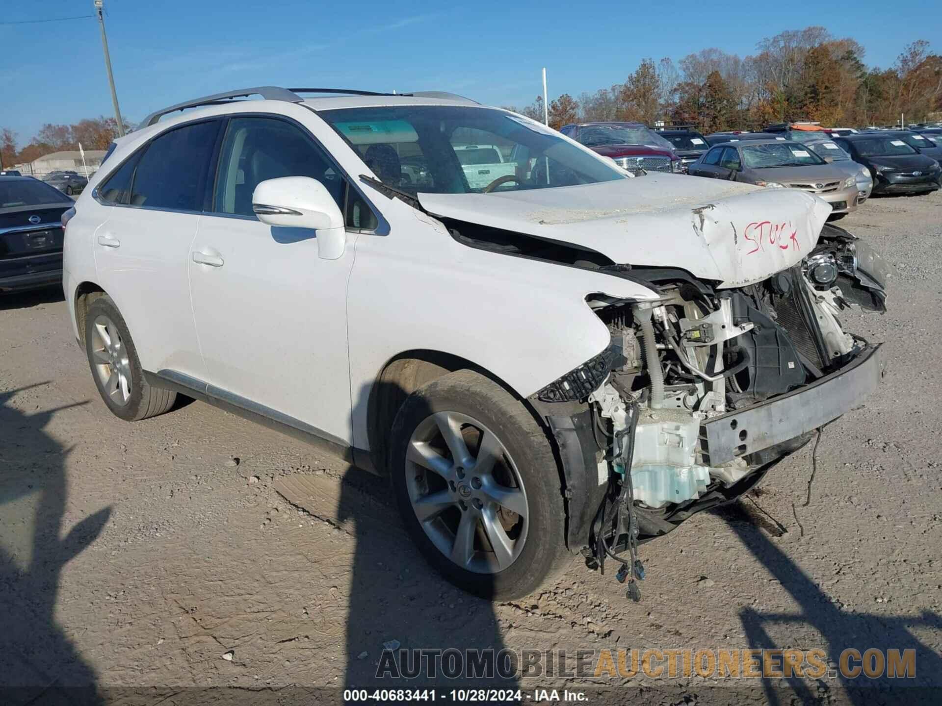 2T2ZK1BA2BC064168 LEXUS RX 350 2011