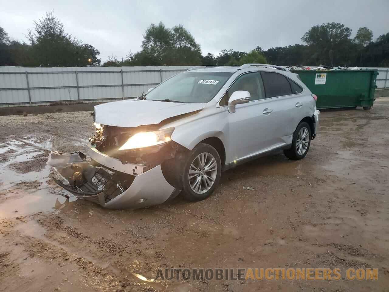 2T2ZK1BA2DC092698 LEXUS RX350 2013