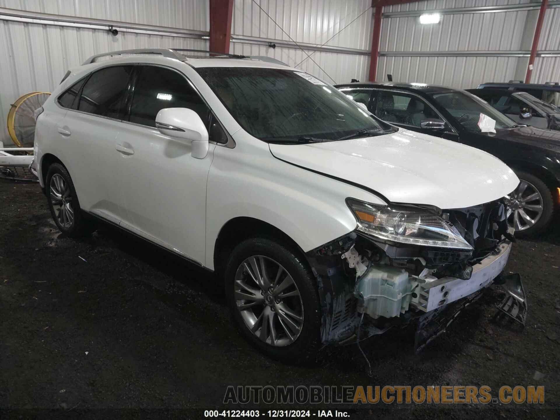 2T2ZK1BA2DC117664 LEXUS RX 350 2013