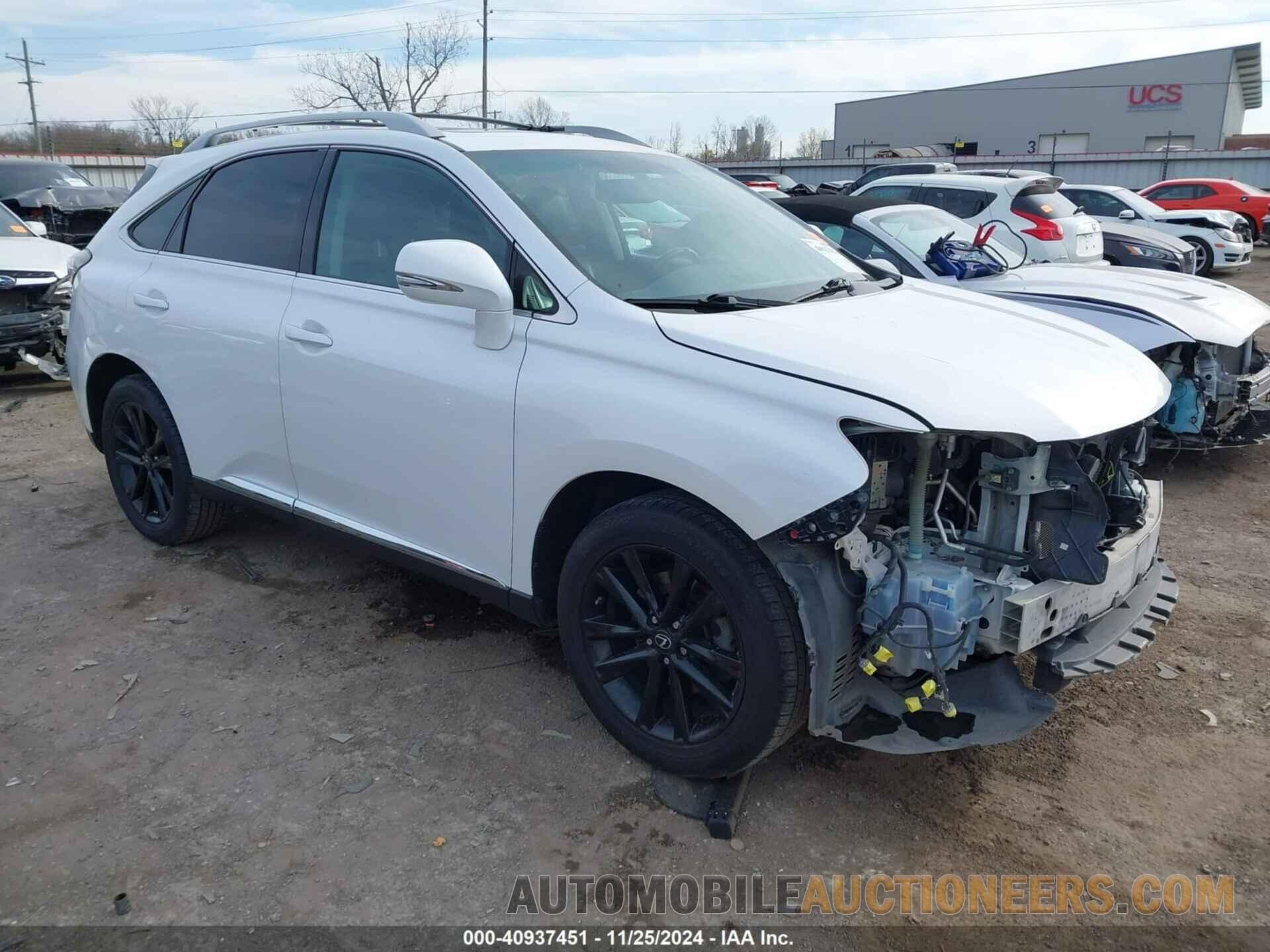 2T2ZK1BA2EC147135 LEXUS RX 350 2014