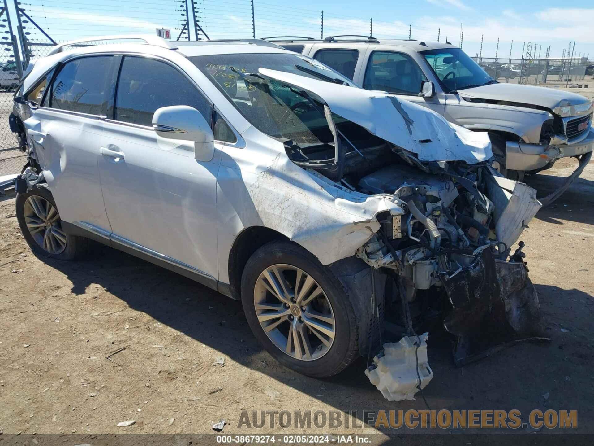 2T2ZK1BA2FC182422 LEXUS RX 350 2015