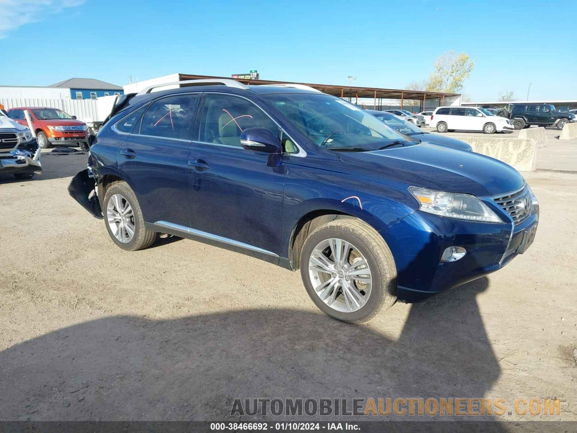 2T2ZK1BA2FC185918 LEXUS RX 2015