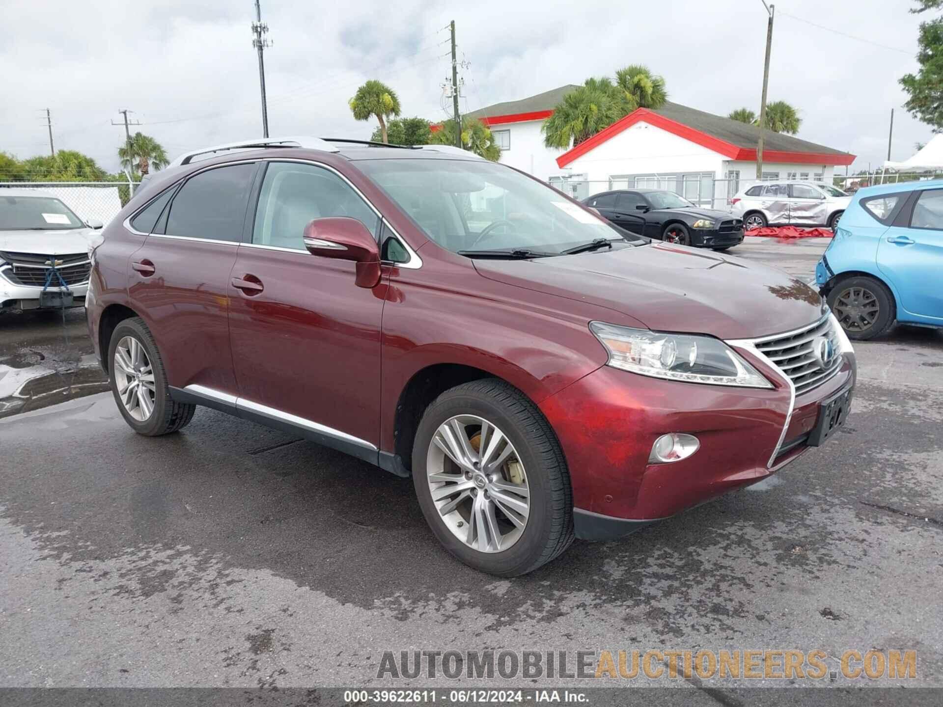 2T2ZK1BA2FC187961 LEXUS RX 2015