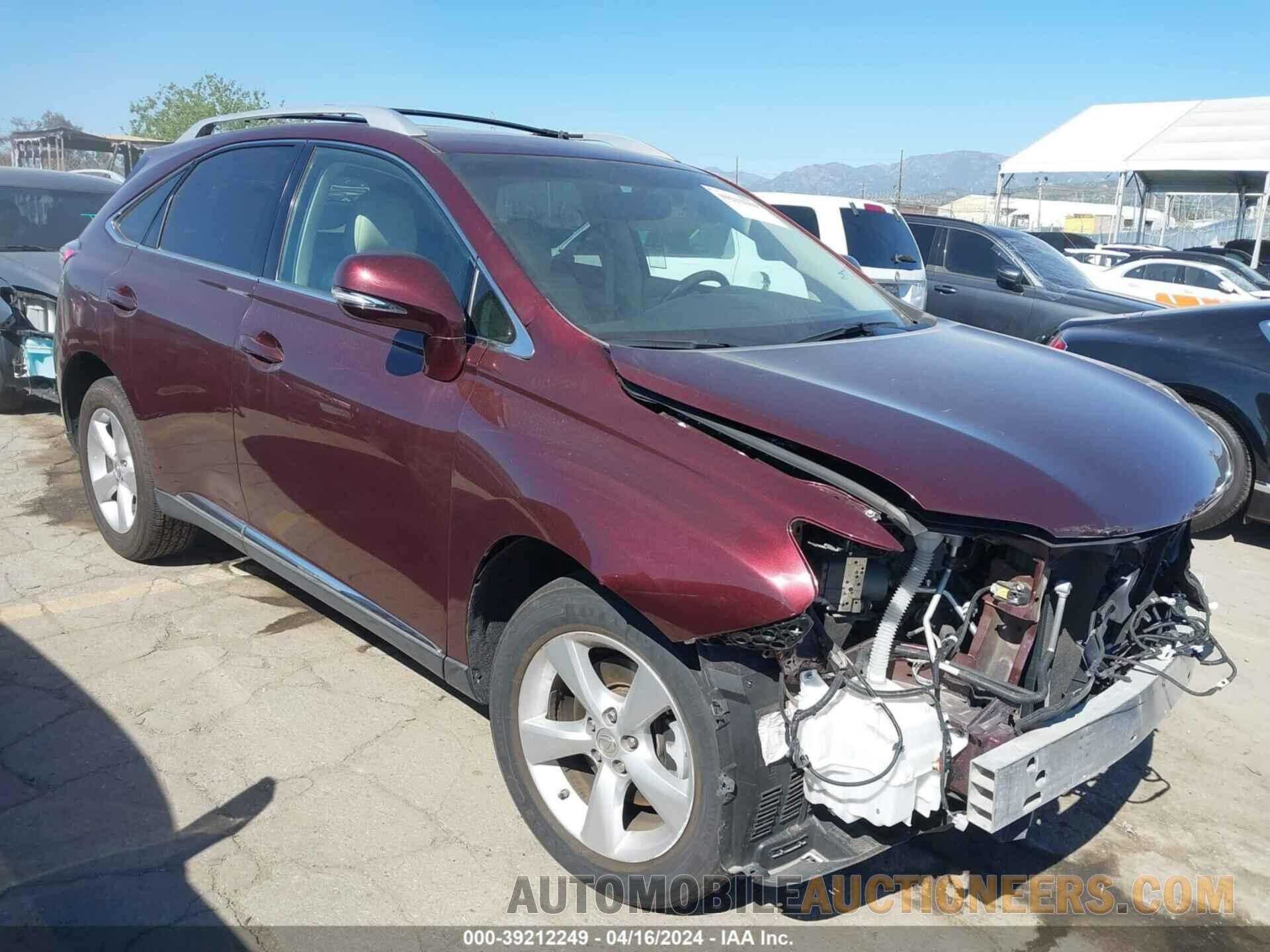 2T2ZK1BA2FC199494 LEXUS RX 350 2015