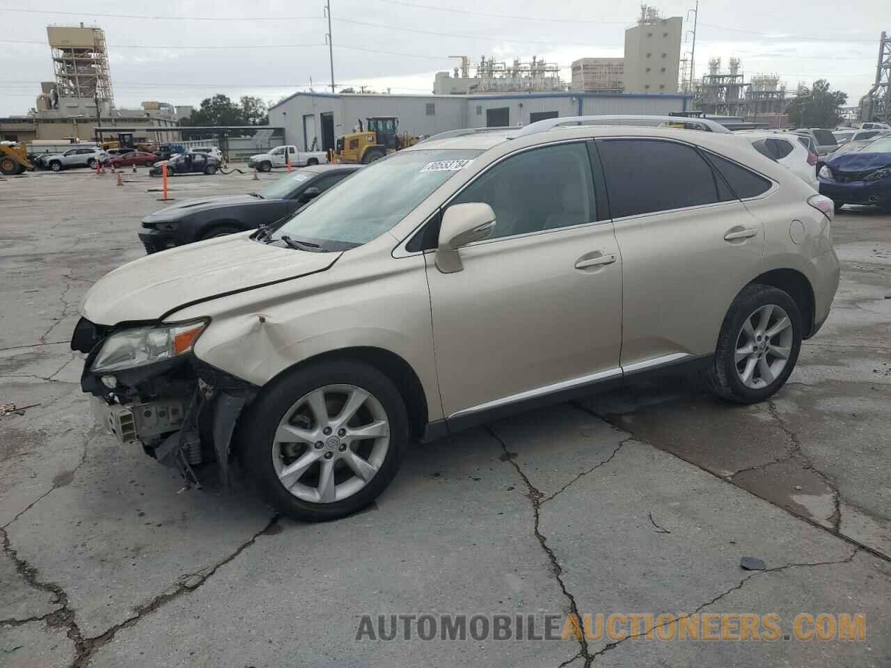 2T2ZK1BA3CC066237 LEXUS RX350 2012