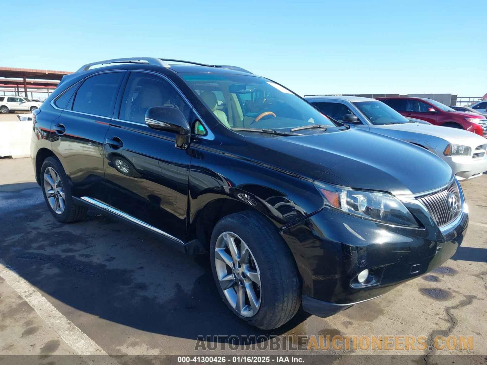 2T2ZK1BA3CC066707 LEXUS RX 350 2012