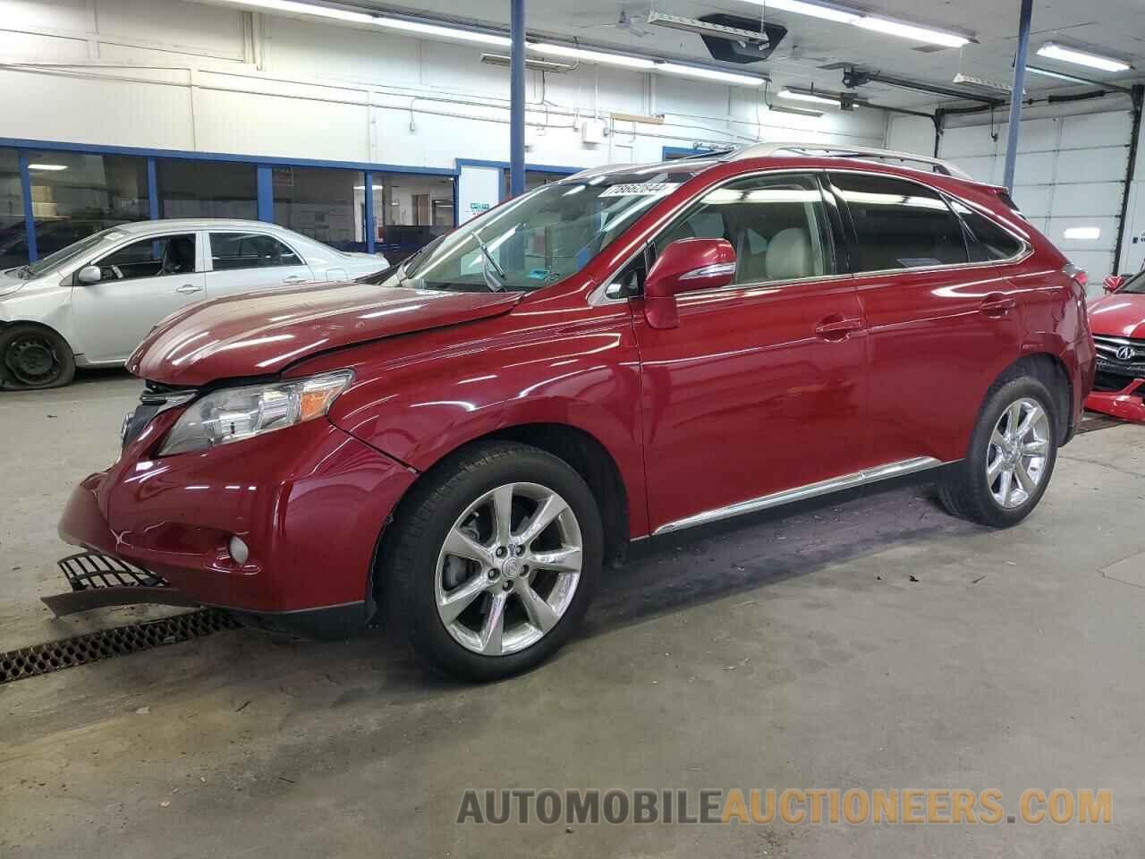 2T2ZK1BA3CC075262 LEXUS RX350 2012