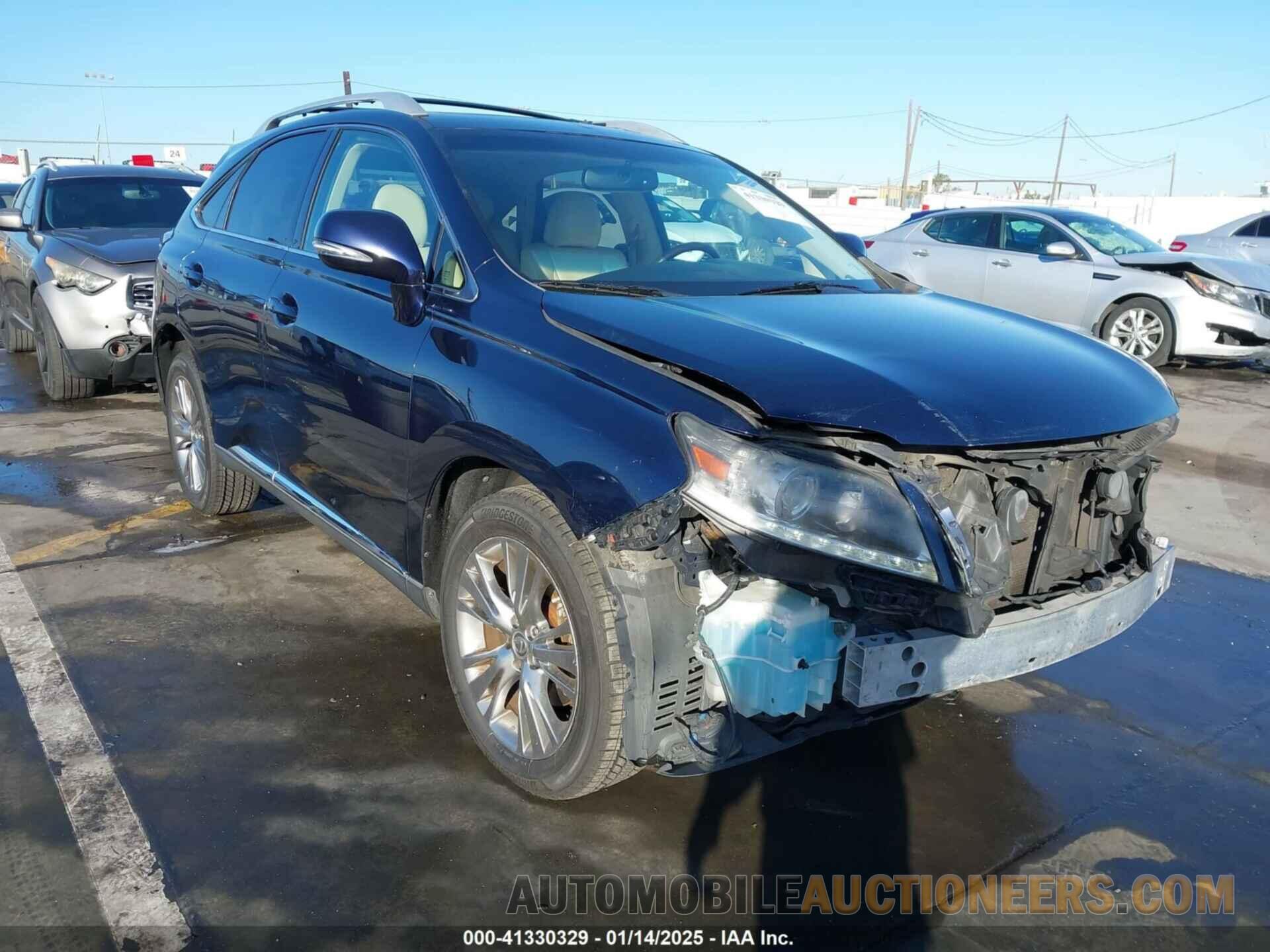 2T2ZK1BA3DC117592 LEXUS RX 350 2013