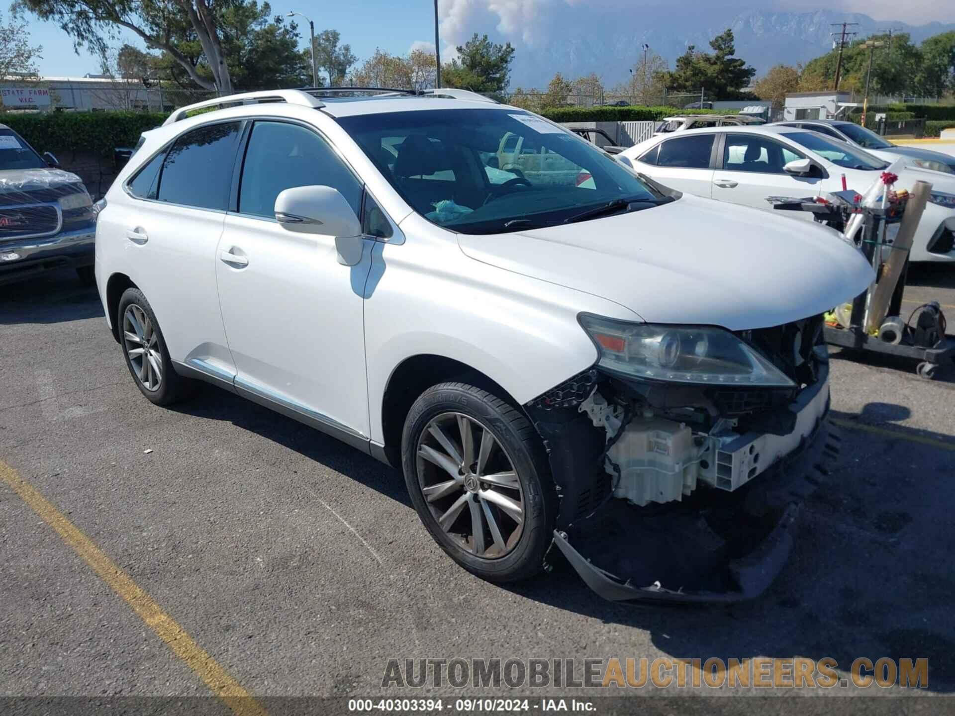 2T2ZK1BA3FC153818 LEXUS RX 350 2015