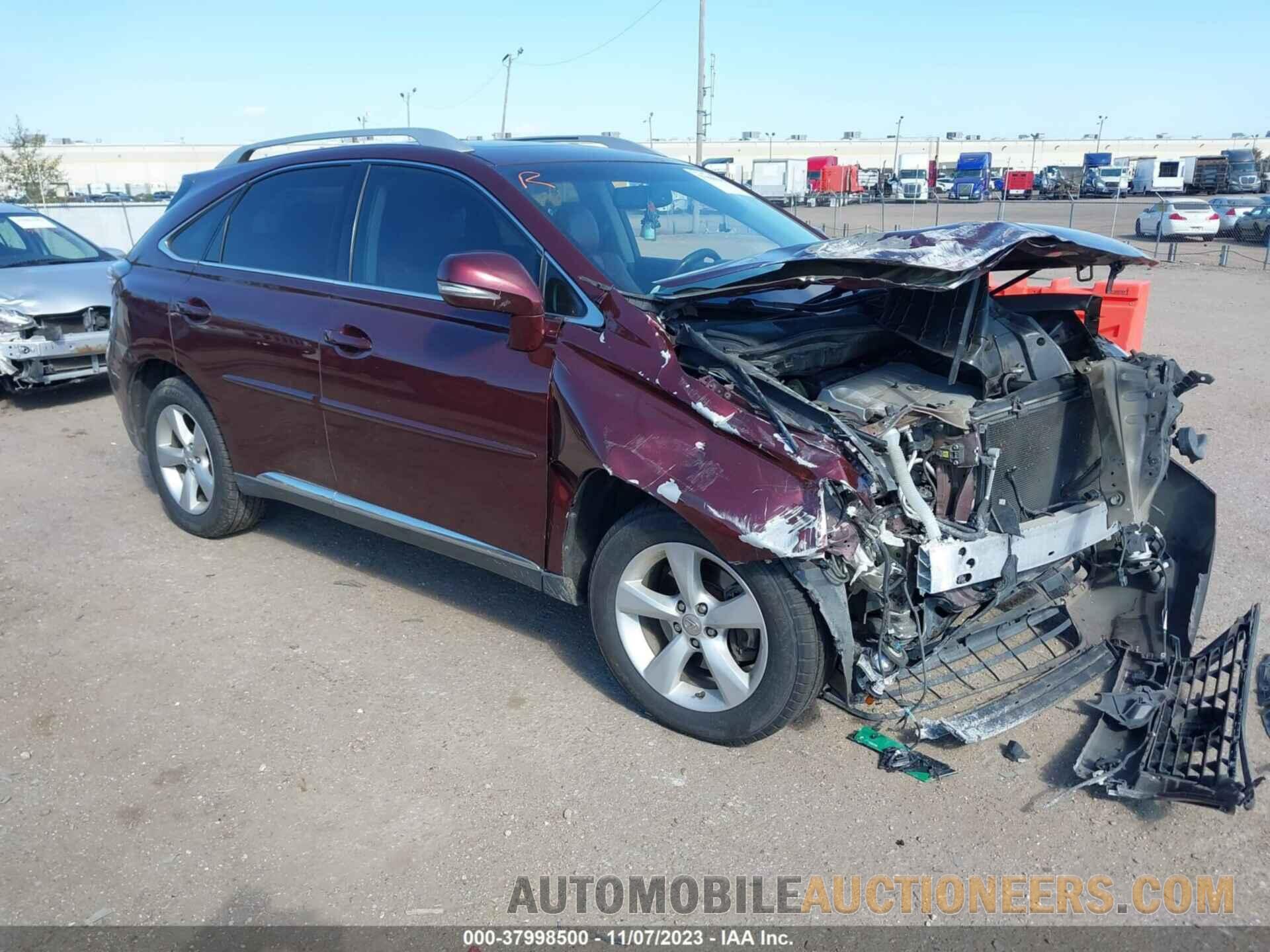 2T2ZK1BA3FC160865 LEXUS RX 350 2015