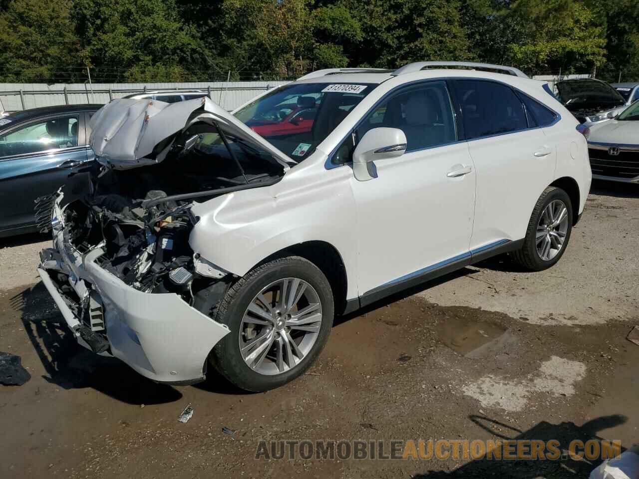 2T2ZK1BA3FC165838 LEXUS RX350 2015