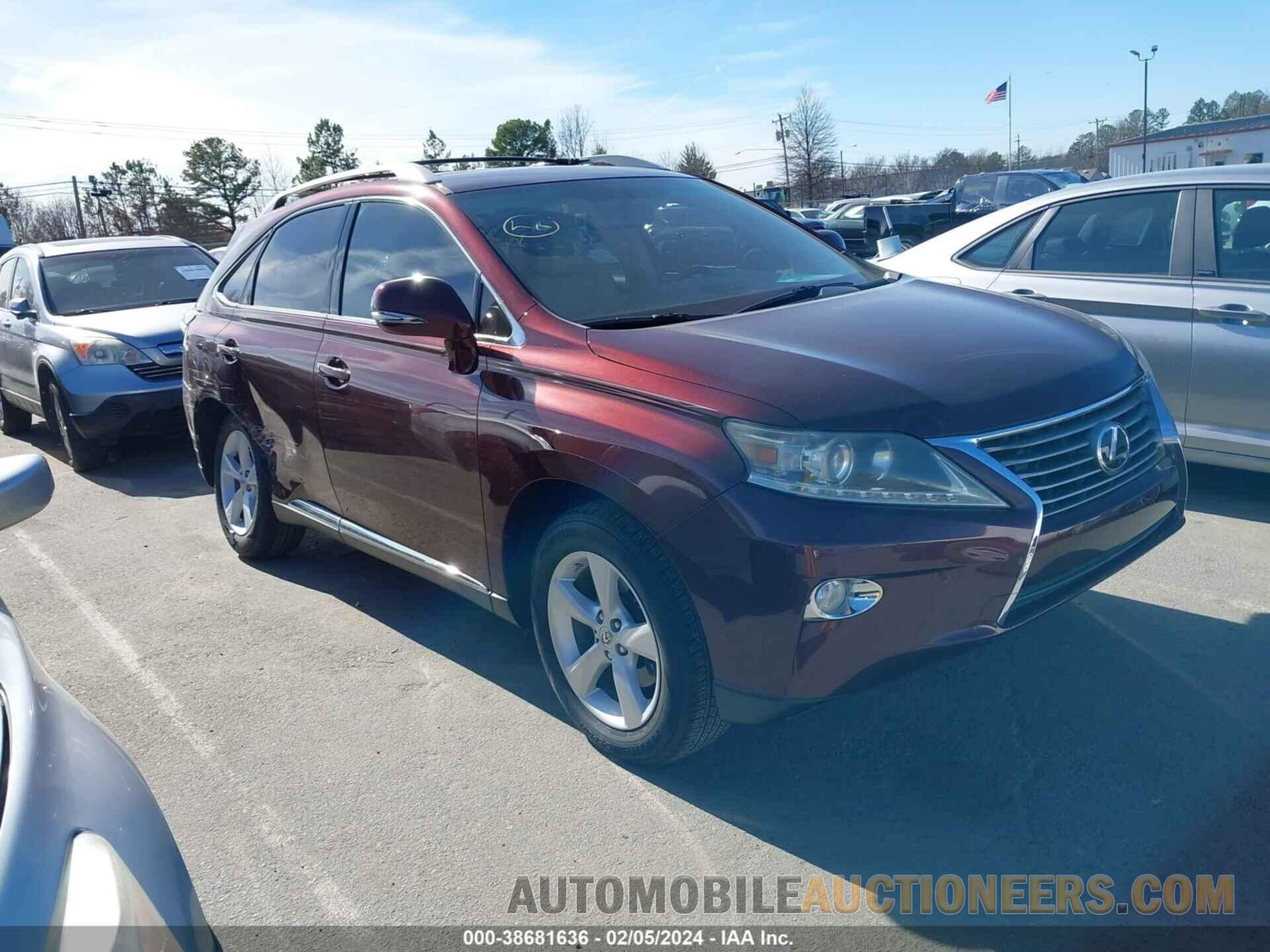 2T2ZK1BA3FC167587 LEXUS RX 350 2015